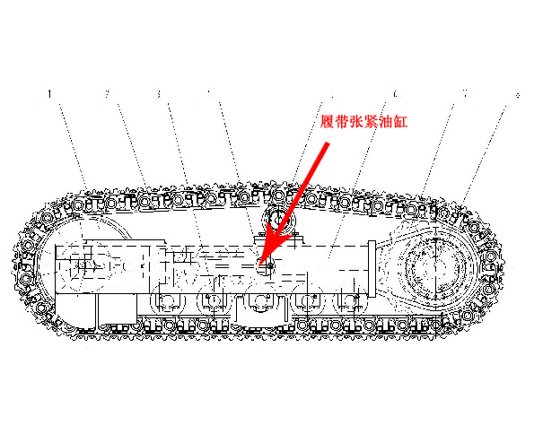 扒渣机张紧油缸.jpg